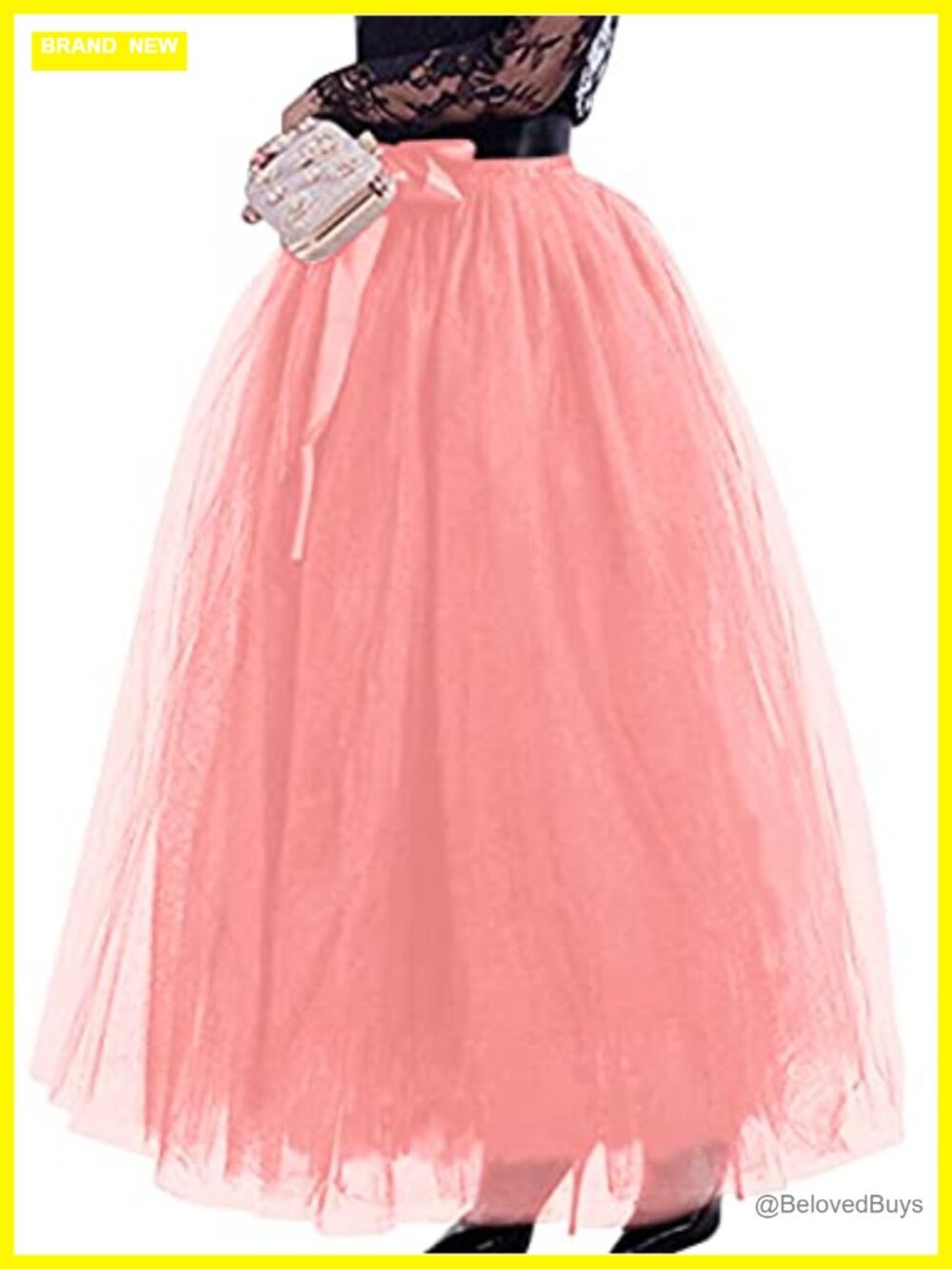 Plus Size Maxi A-Line Tutu Tulle Wedding Skirt